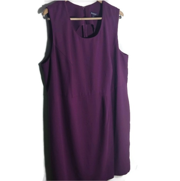 Roaman's Dresses & Skirts - Roaman's Purple Sleeveless Dress